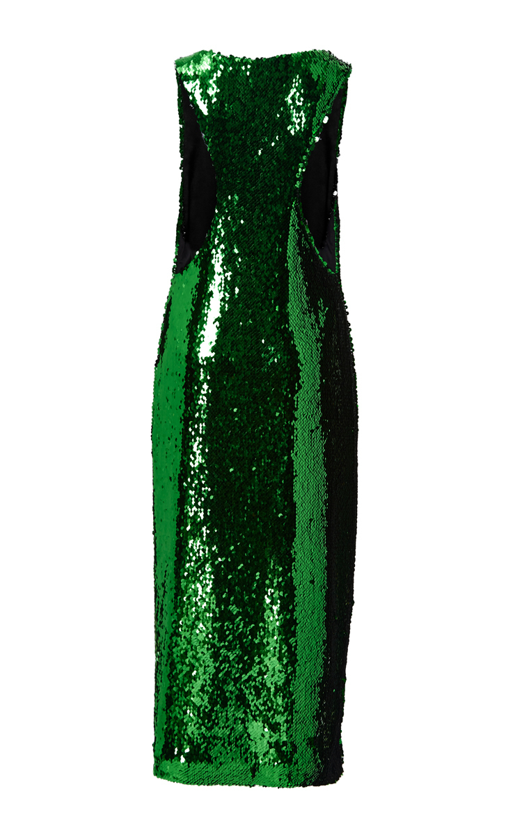 sally lapointe sequin dress