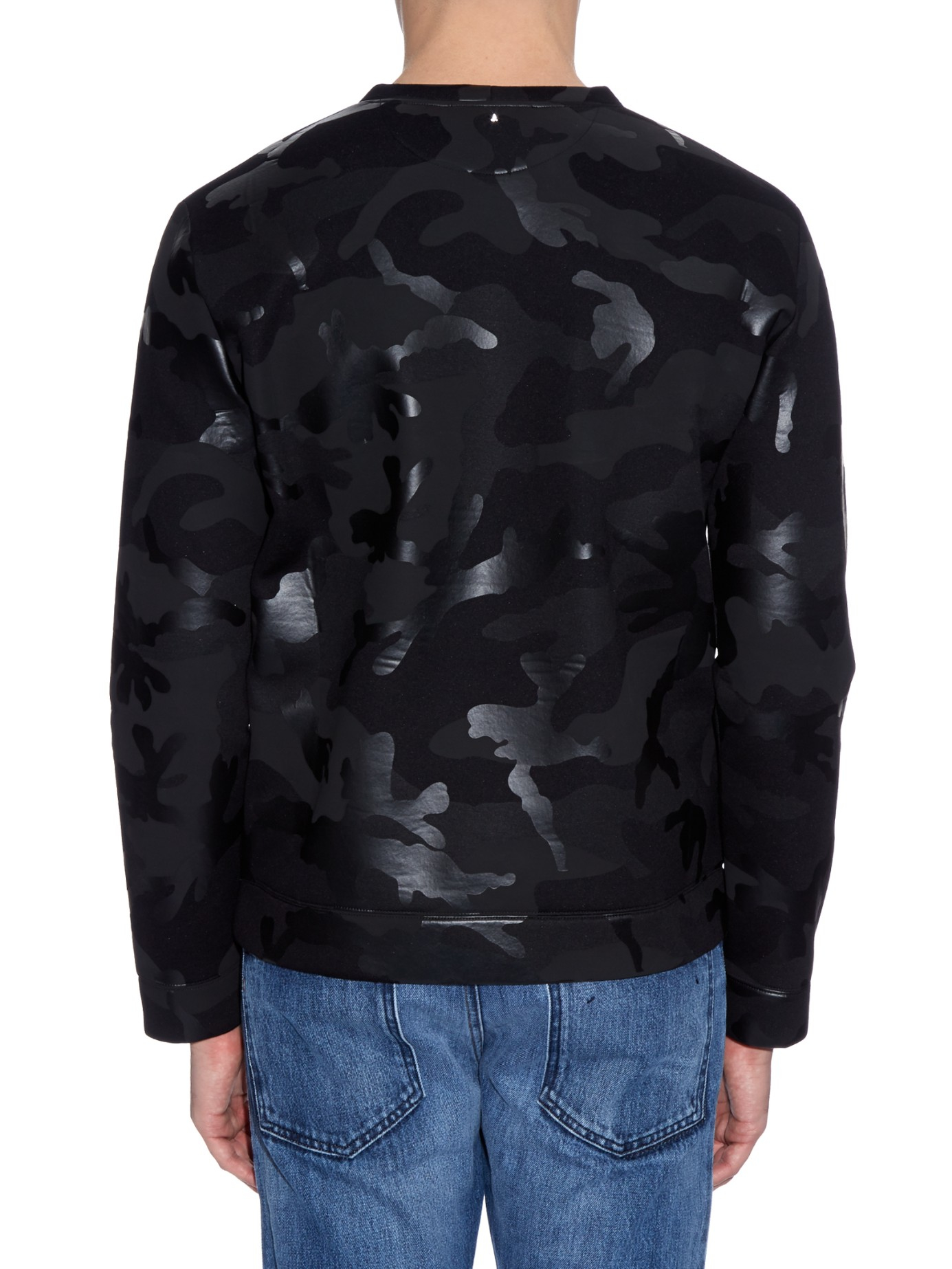 valentino camo black