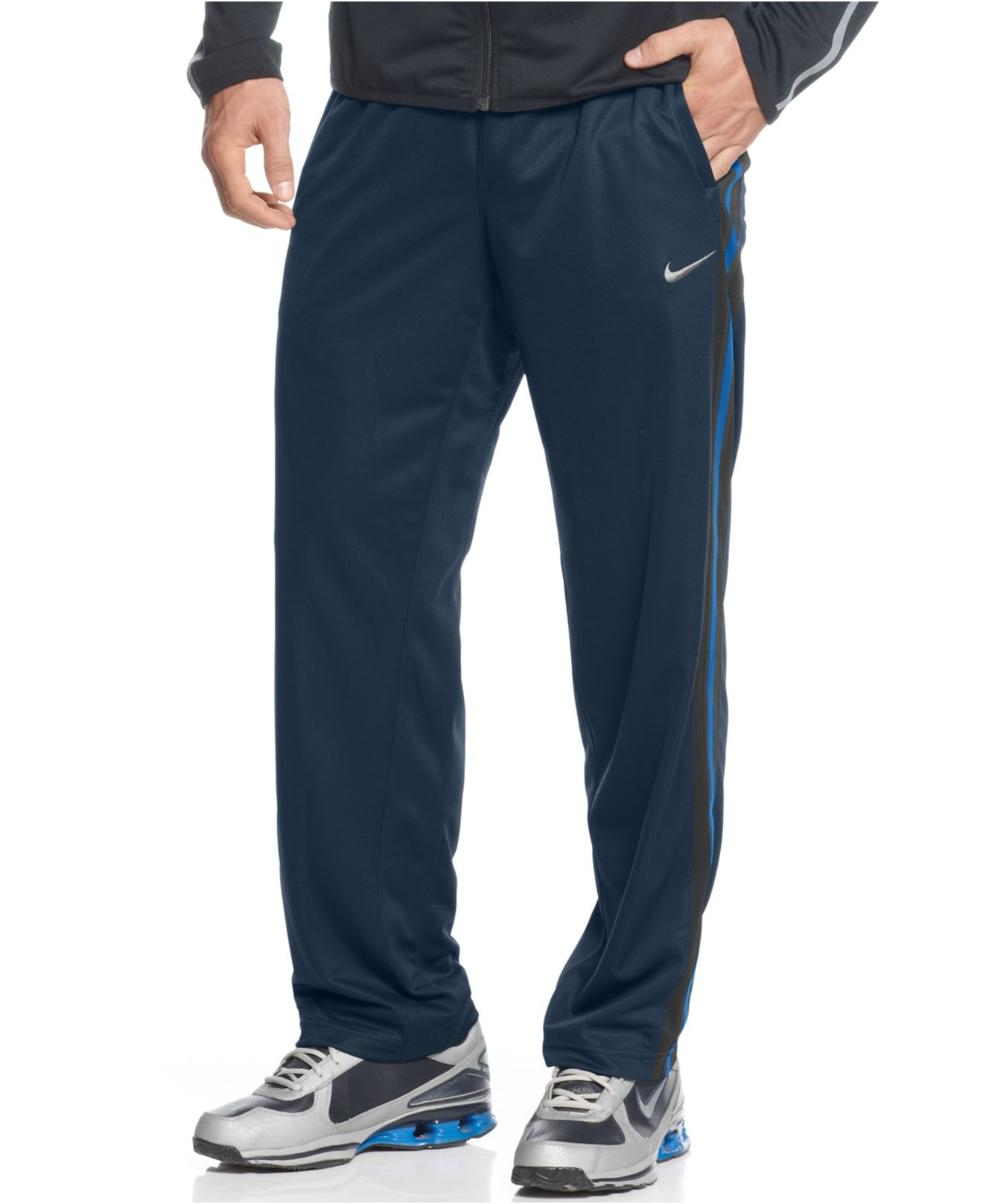 mens nike nylon track pants