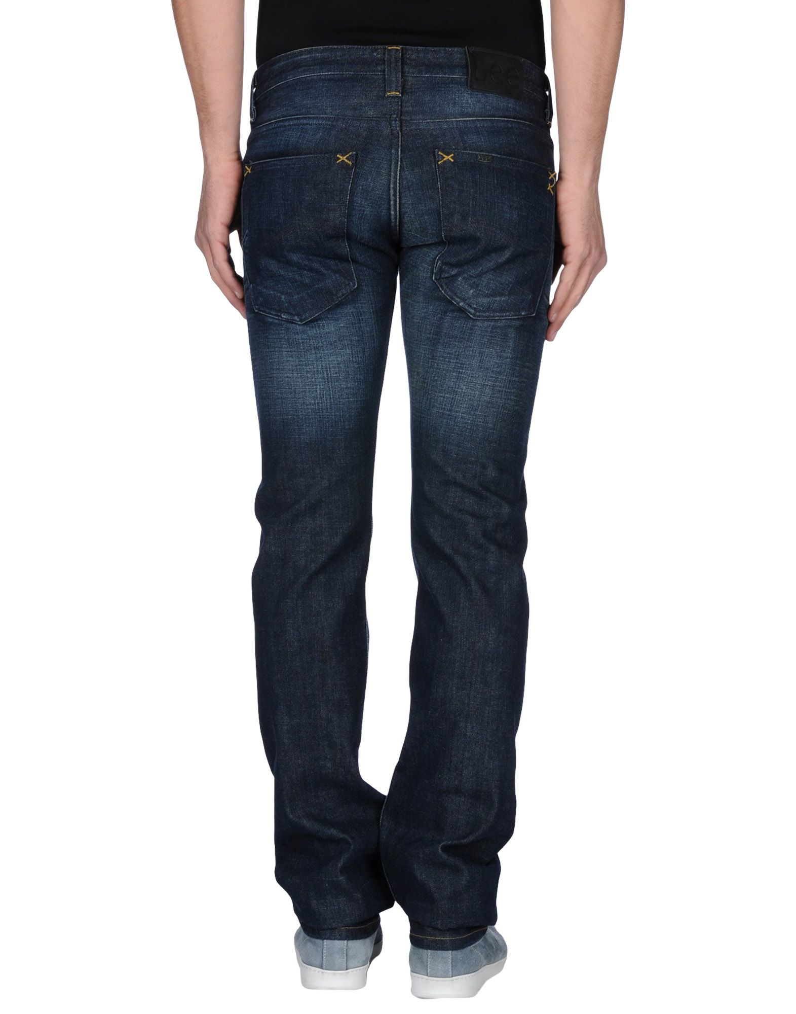 Lyst - Lee jeans Denim Pants in Blue for Men