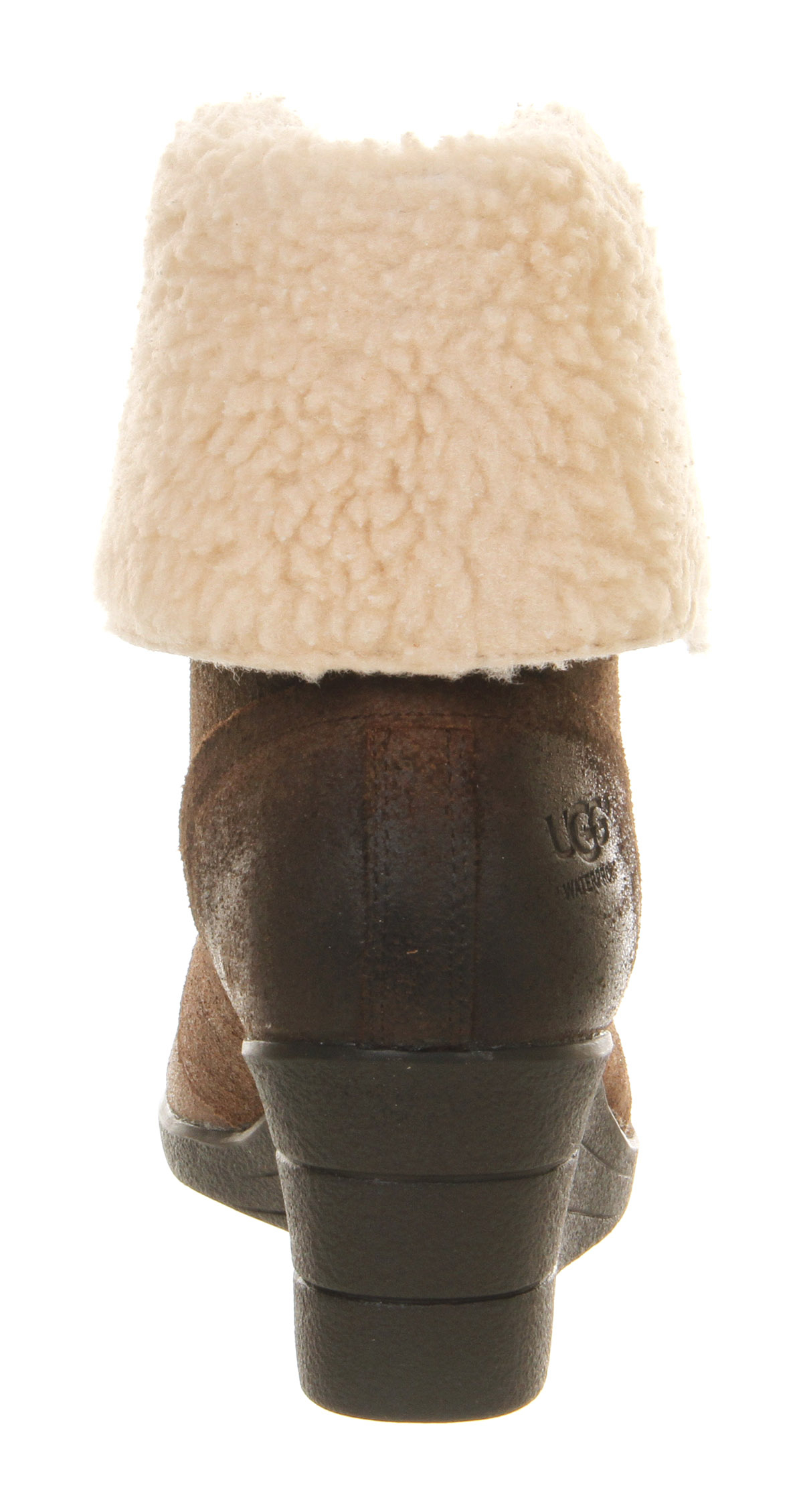 ugg zea wedge ankle boots brown ugg zea wedge ankle boots brown