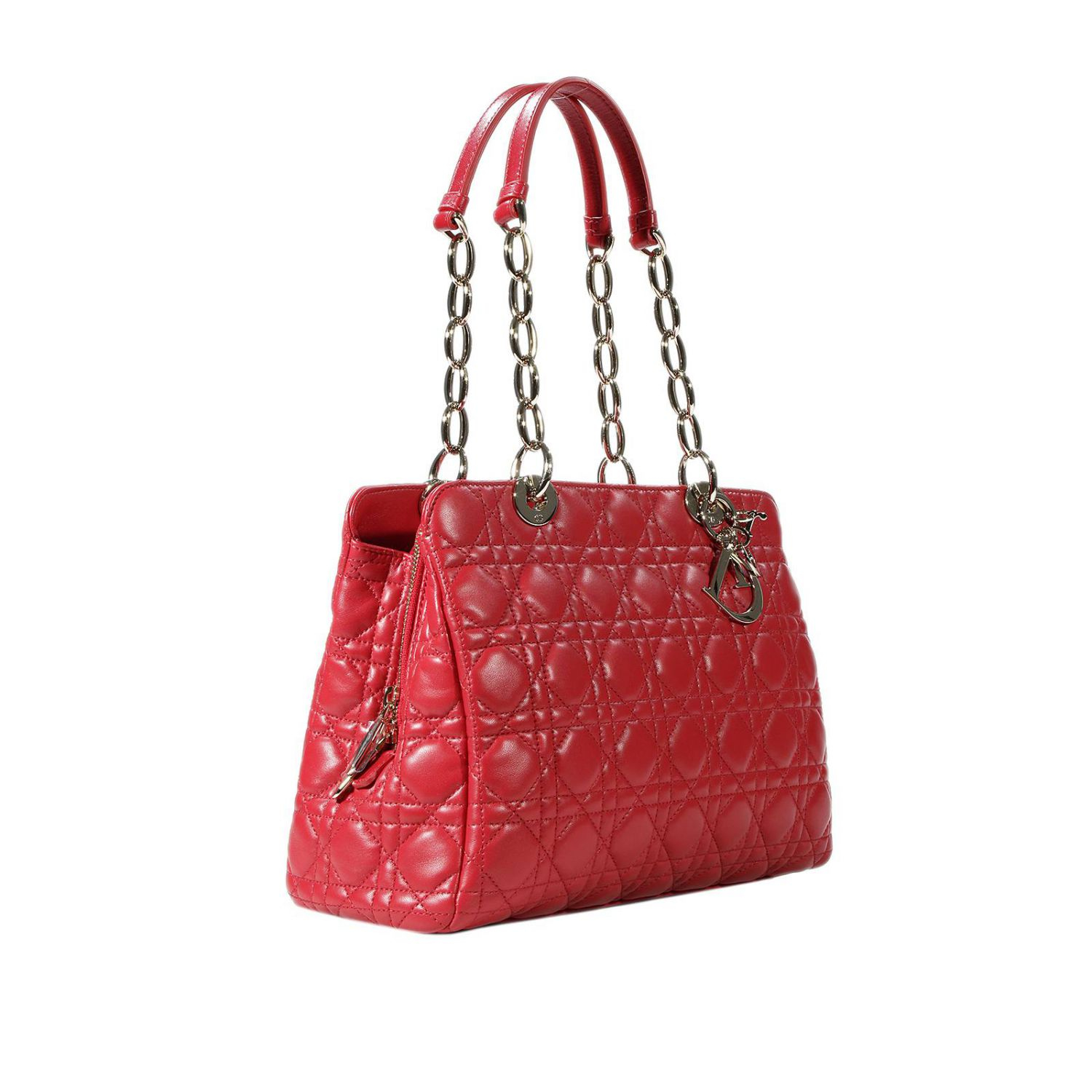 Dior Handbag Dior Soft Shoulder Small in Red | Lyst