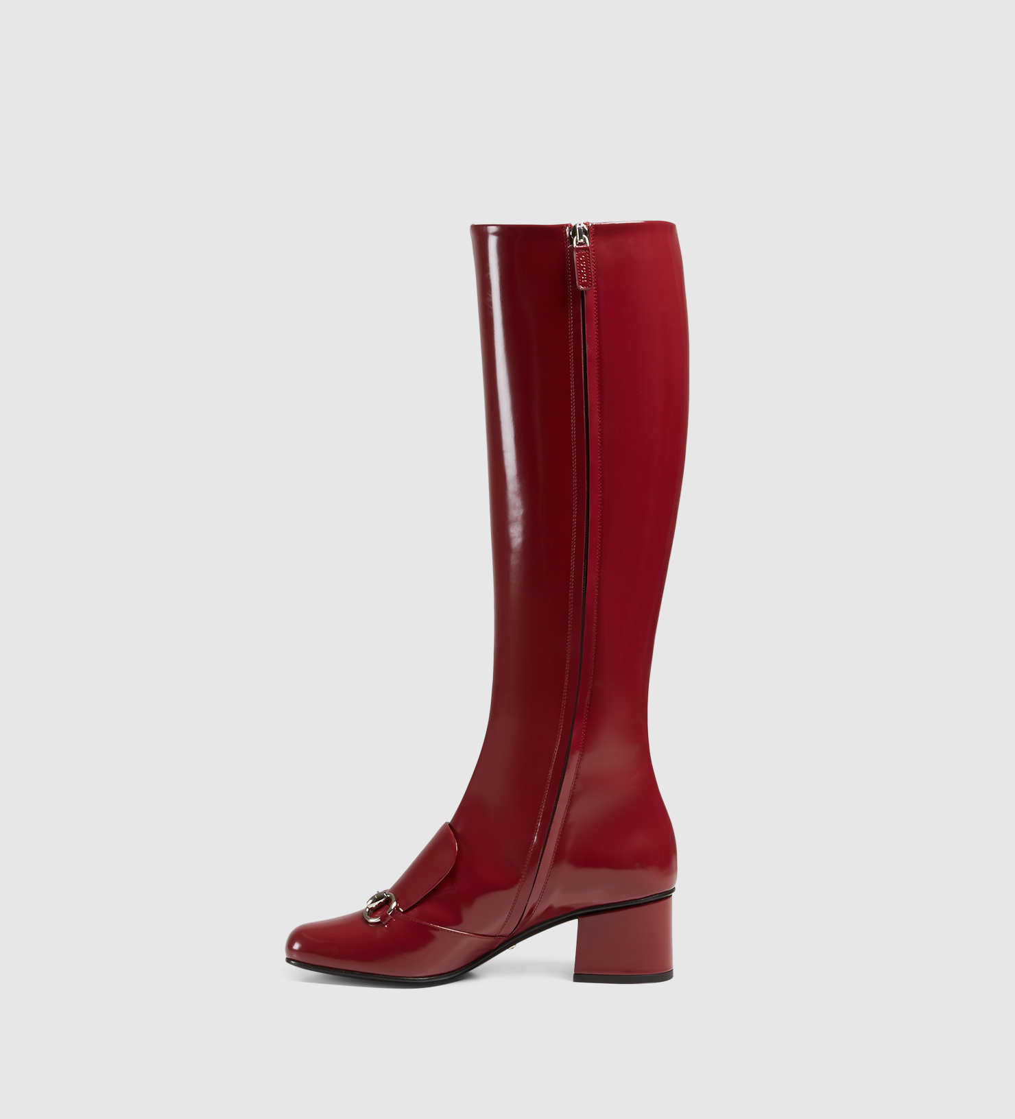 gucci boots red