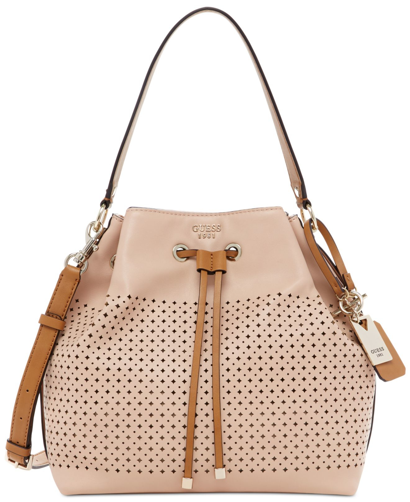 guess bucket handbags