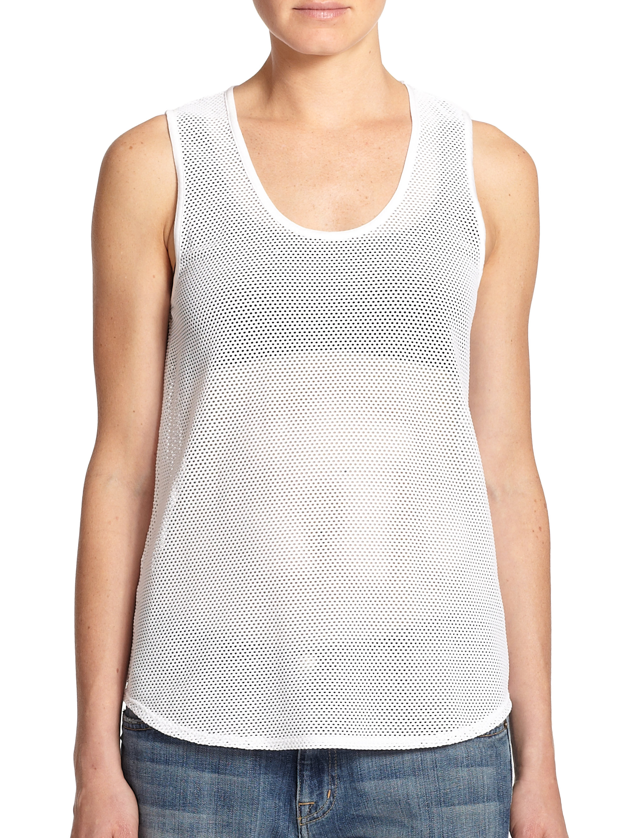 mesh muscle tank