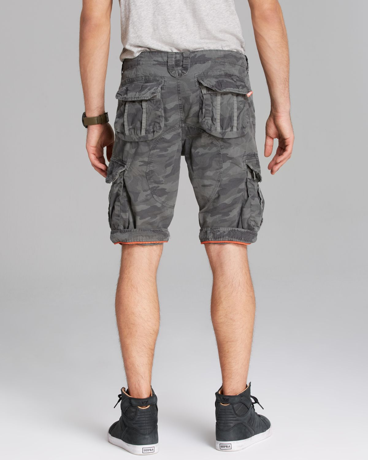 superdry camo cargo shorts