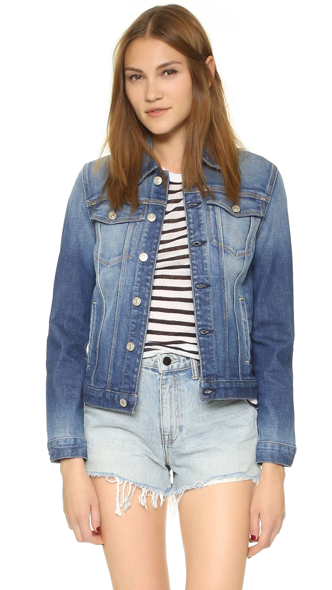 seven for all mankind denim jacket