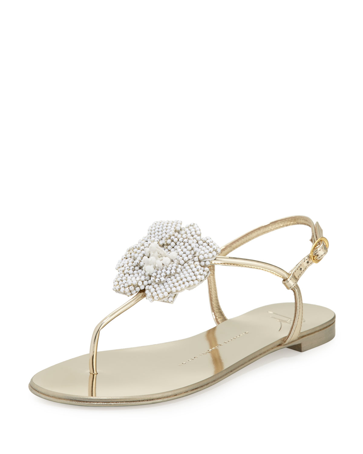 giuseppe zanotti flat sandals