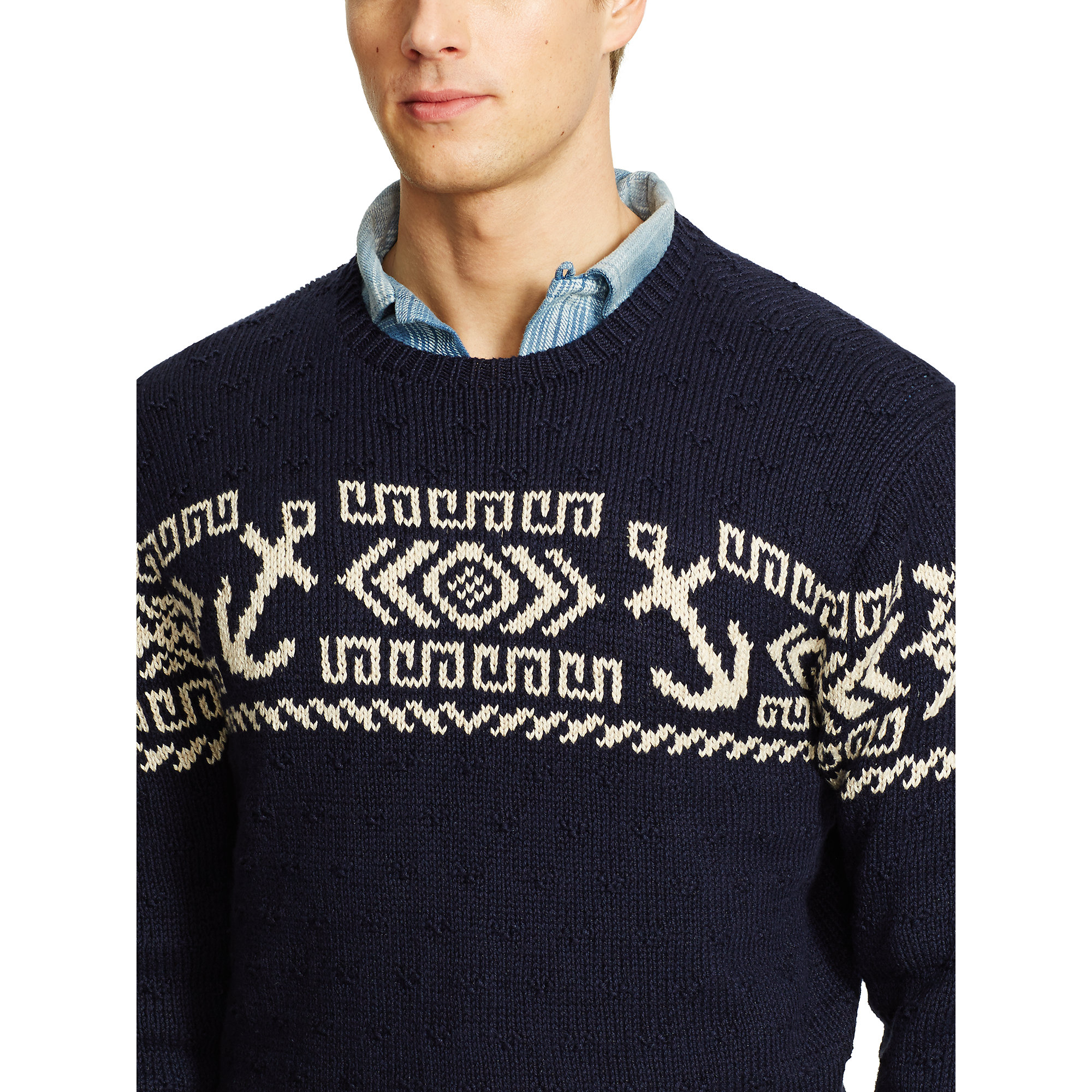 Polo Ralph Lauren Nautical Sweater in Navy (Blue) for Men