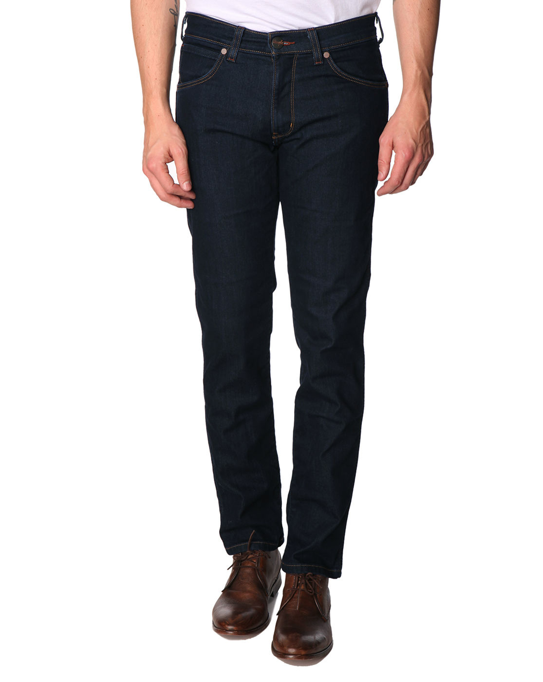 Wrangler Greensboro Water Resistant Raw Jeans in Blue for Men | Lyst