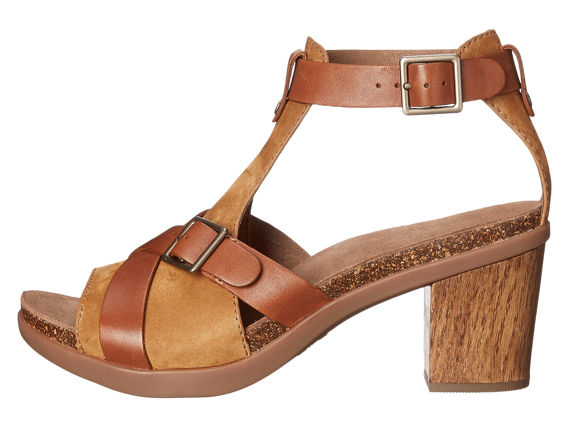 Dansko Dominique in Camel Leather (Brown) - Lyst