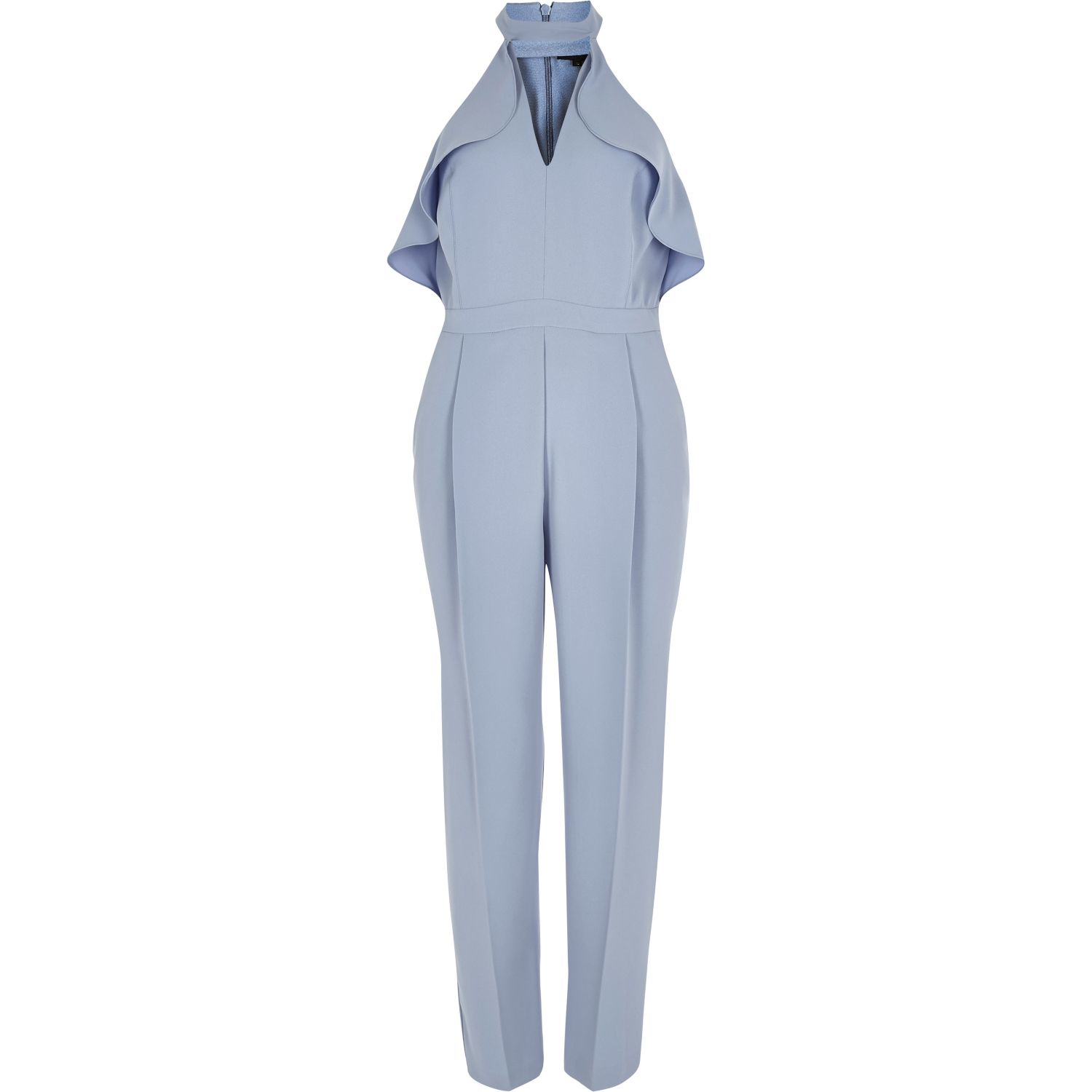 river island blue jumpsuit