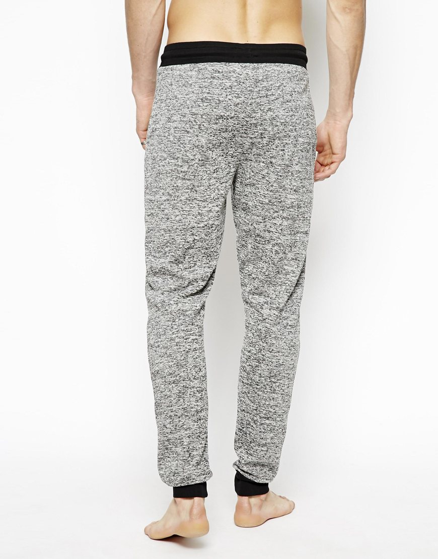 Lyst - Asos Slim Fit Lounge Sweatpants in Grey in Gray for Men
