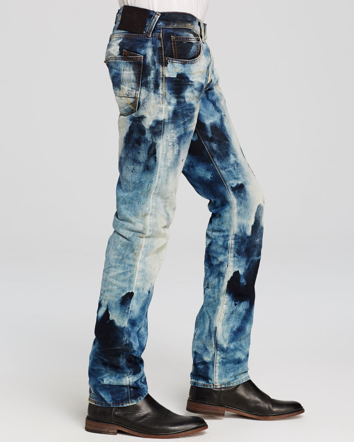 PRPS Jeans Demon The Fall Slim Fit In Indigo in Blue for Men Lyst