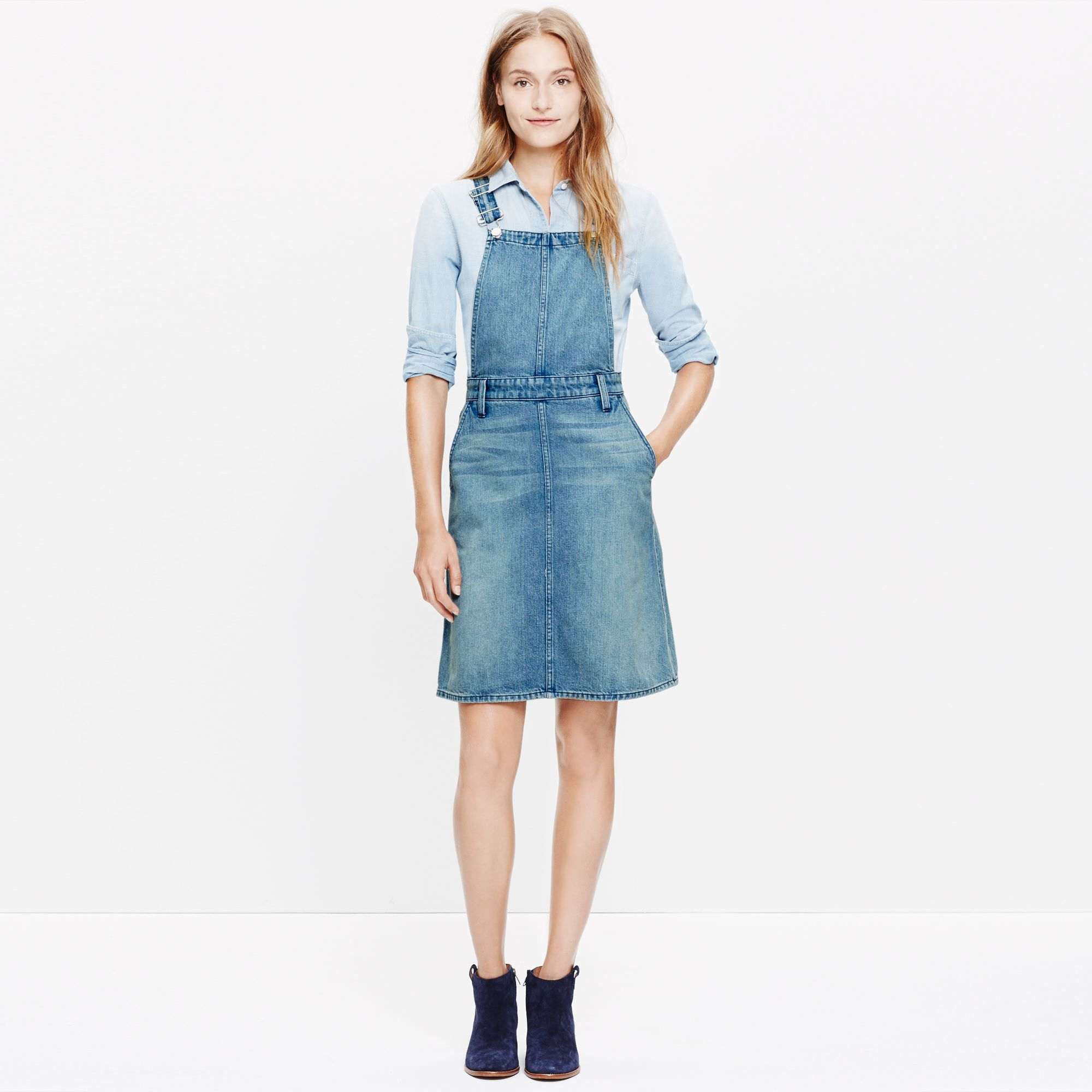 Denim cute dresses