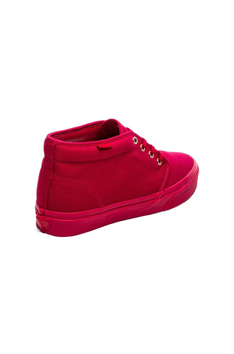 red vans chukka boots