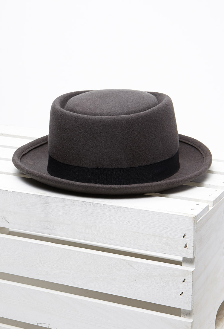 Gray pork pie hat Clearance