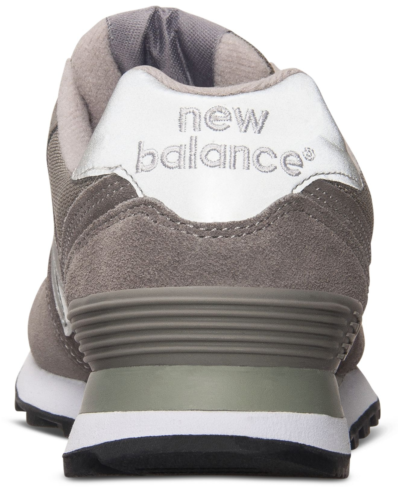 New Balance Women's 574 Core Casual Sneakers From Finish Line in Gray | Lyst