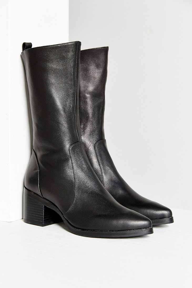 Lyst - Jeffrey Campbell Lerner Mid Boot in Black