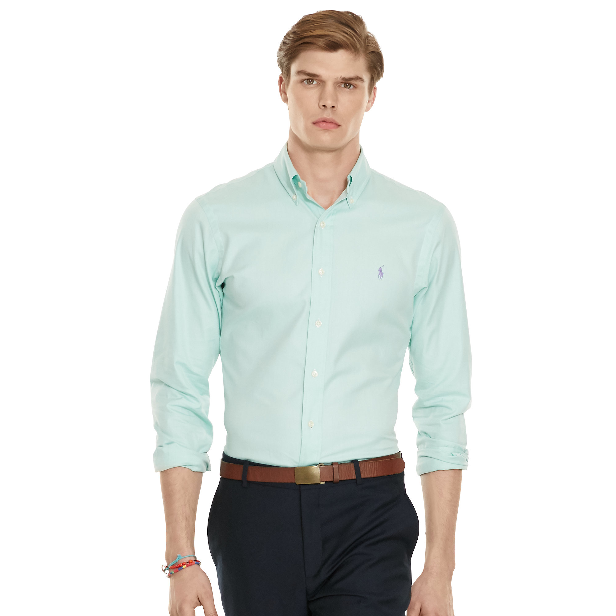 polo ralph lauren slim fit twill shirt
