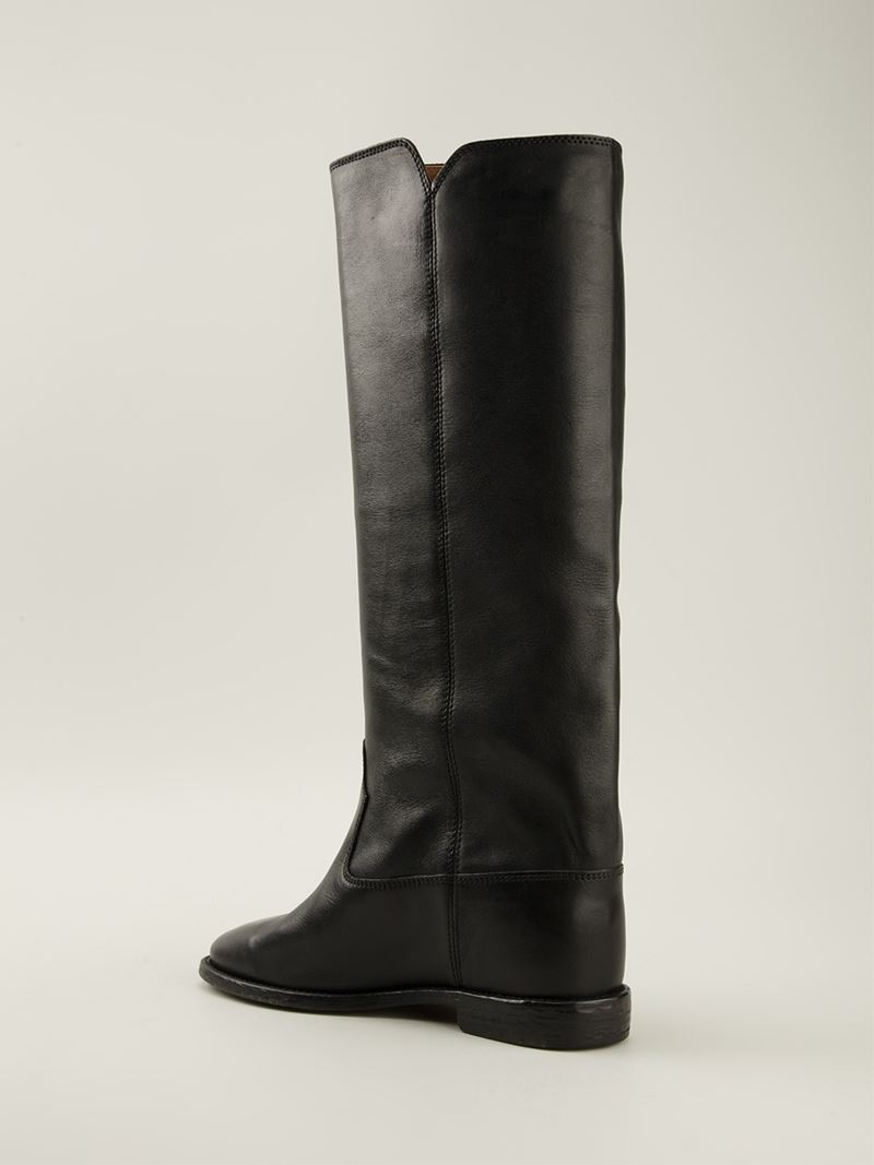 isabel marant chess boots