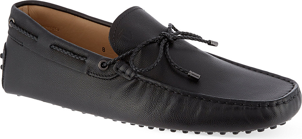 Tod's Scooby Doo Driving Shoes in Black for Men | Lyst