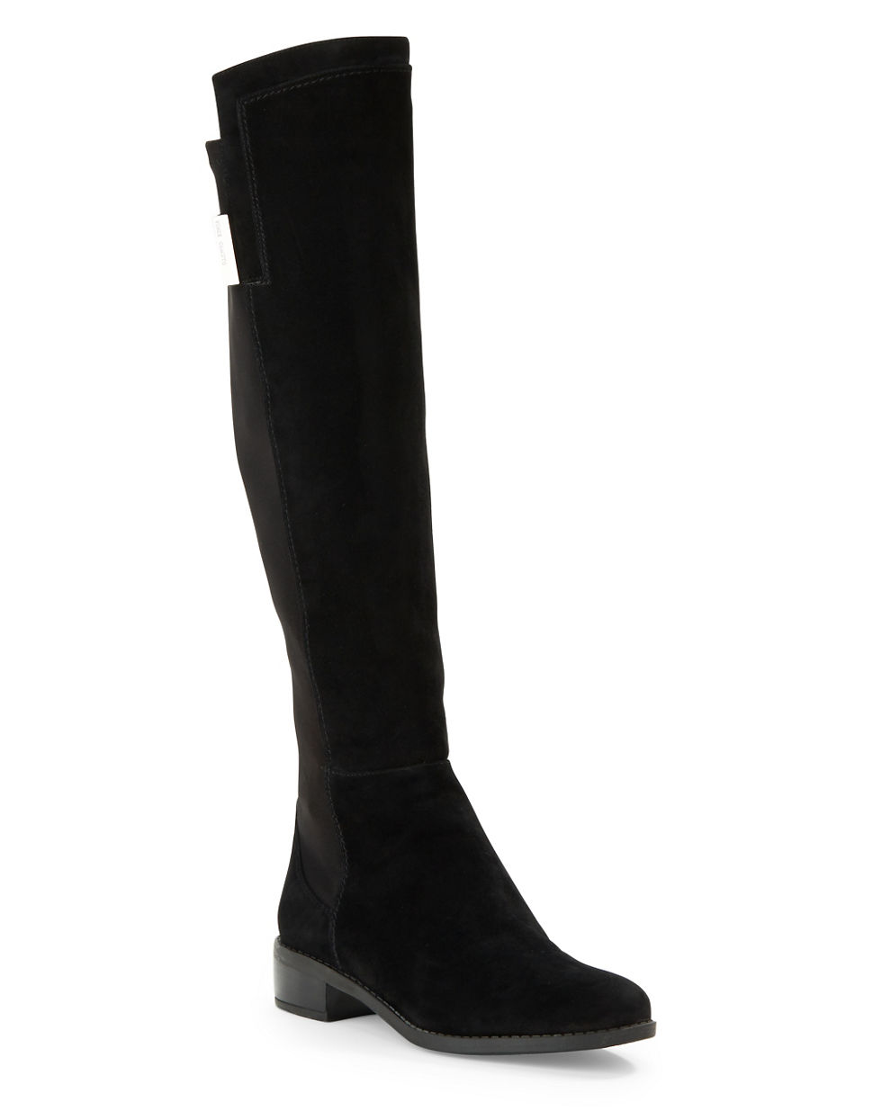 vince camuto snakeskin over the knee boots