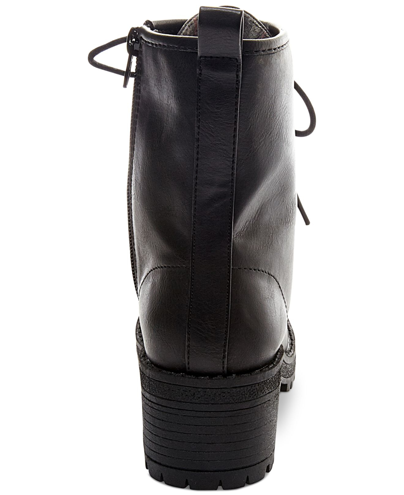 steve madden hills knit combat booties