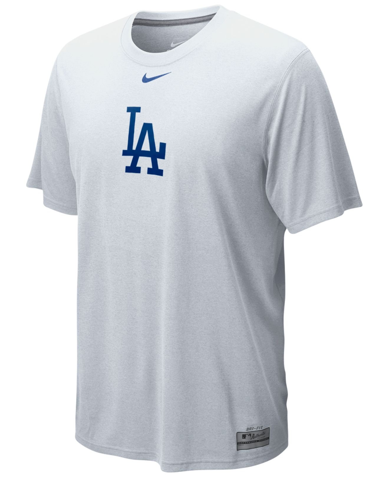 Lyst - Nike Short-sleeve Dri-fit Los Angeles Dodgers Men's T-shirt in ...