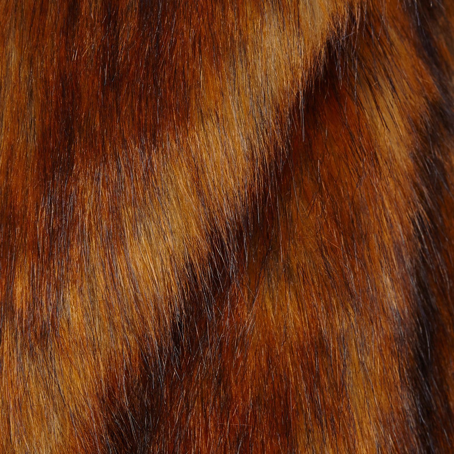 River Island Copper Faux Fur Coat in Brown Lyst