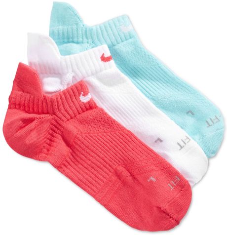 Nike womens dri fit socks no show