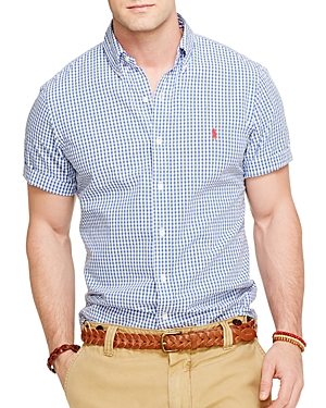 button down polo short sleeve