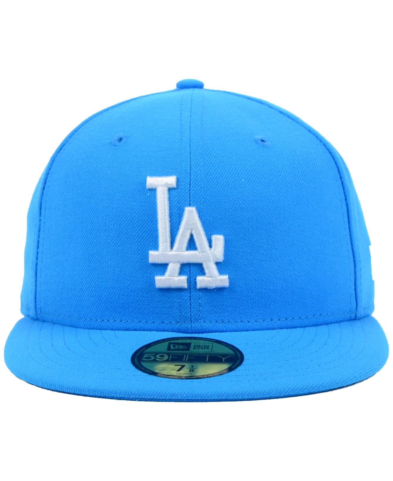 KTZ Los Angeles Dodgers Mlb Cdub 59fifty Cap in Blue/White (Blue) for
