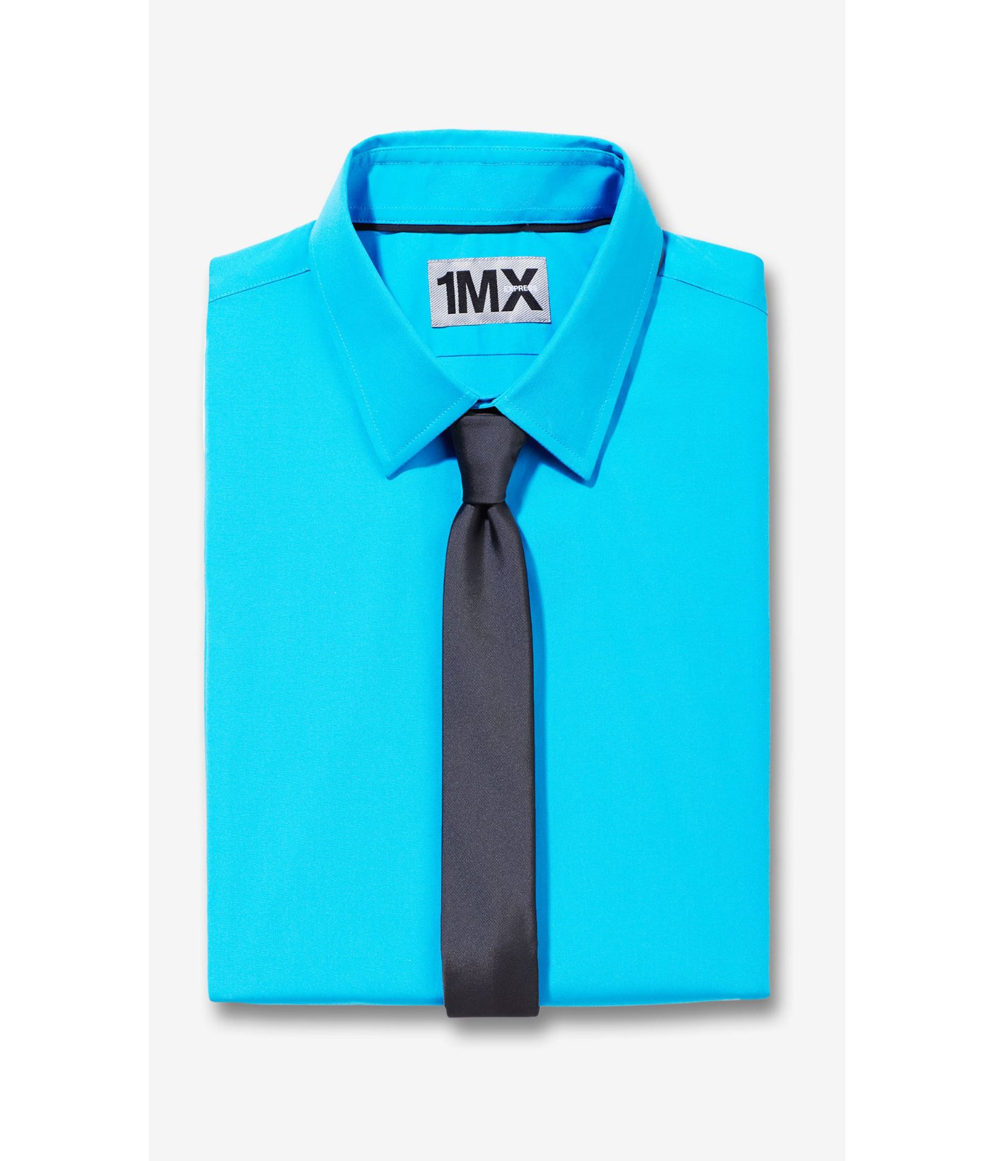 Express Slim 1mx Shirt in Blue for Men 