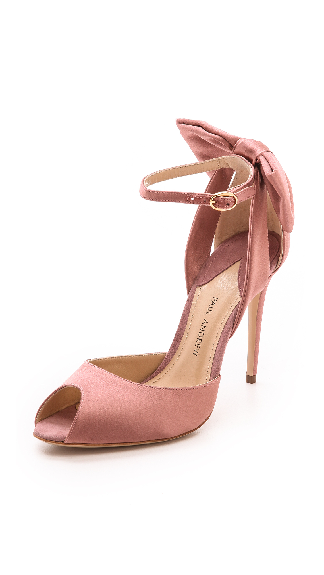 dusty rose sandals