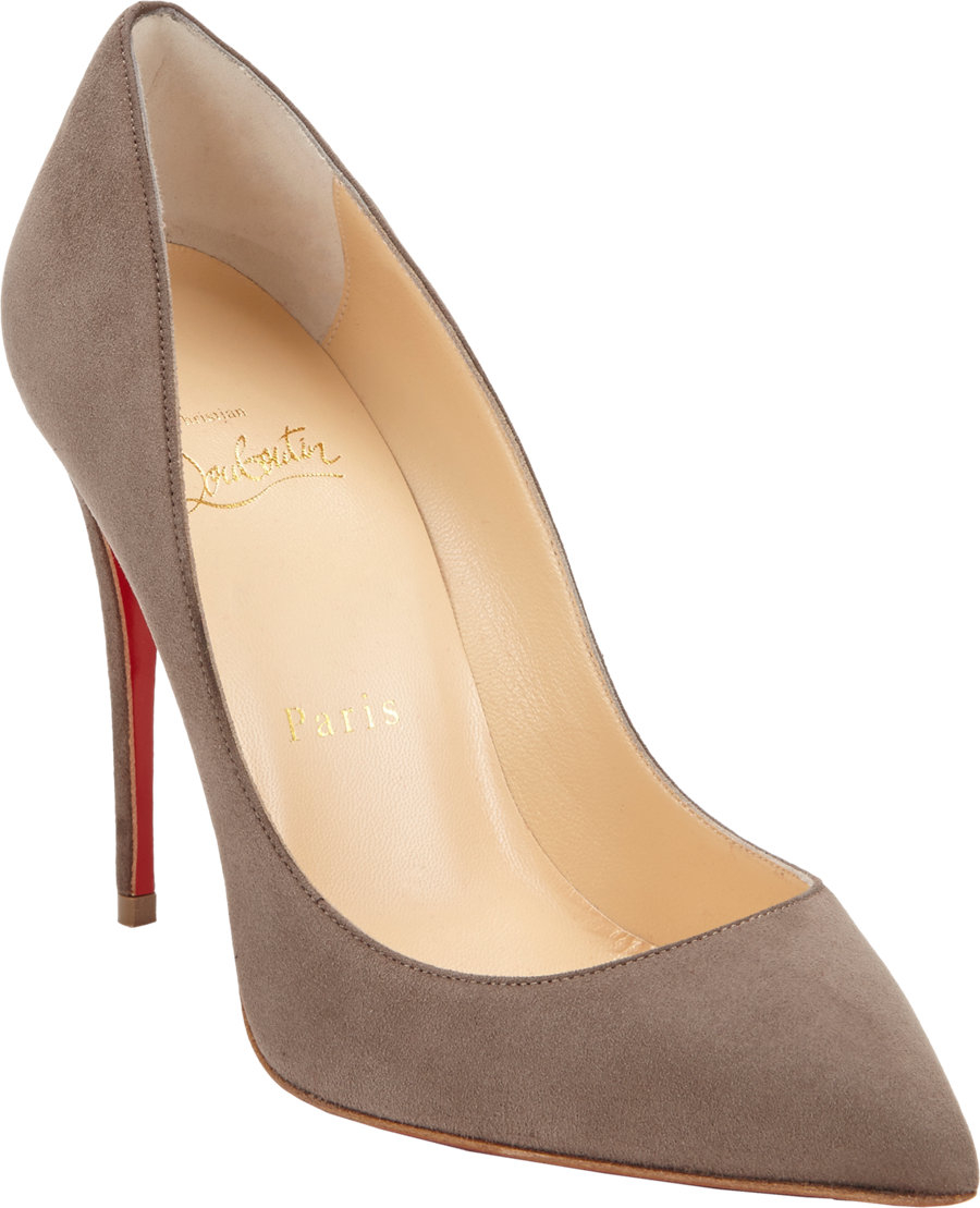 christian louboutin pigalle follies pump suede
