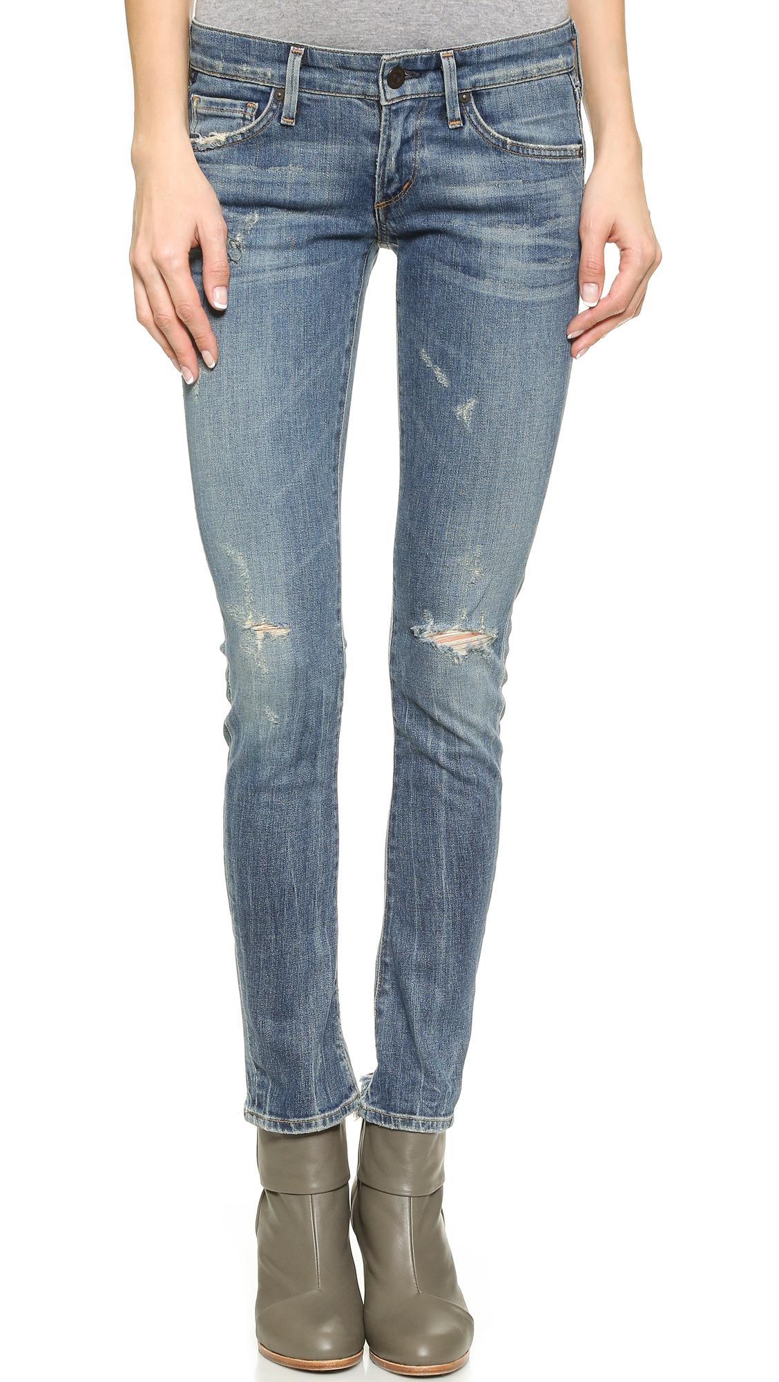 citizens of humanity racer skinny jeans