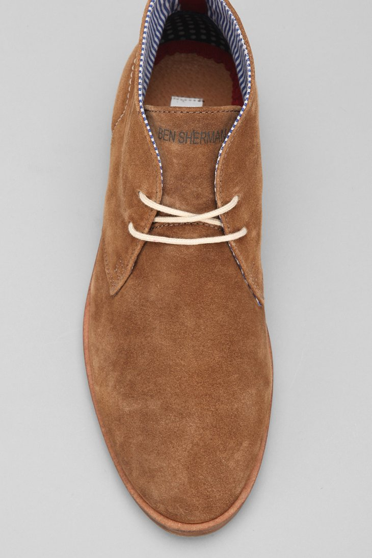 ben sherman desert boots sand