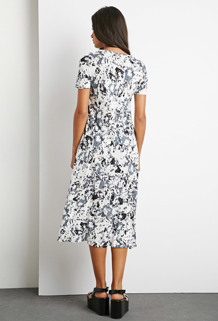 paint splatter dress forever 21
