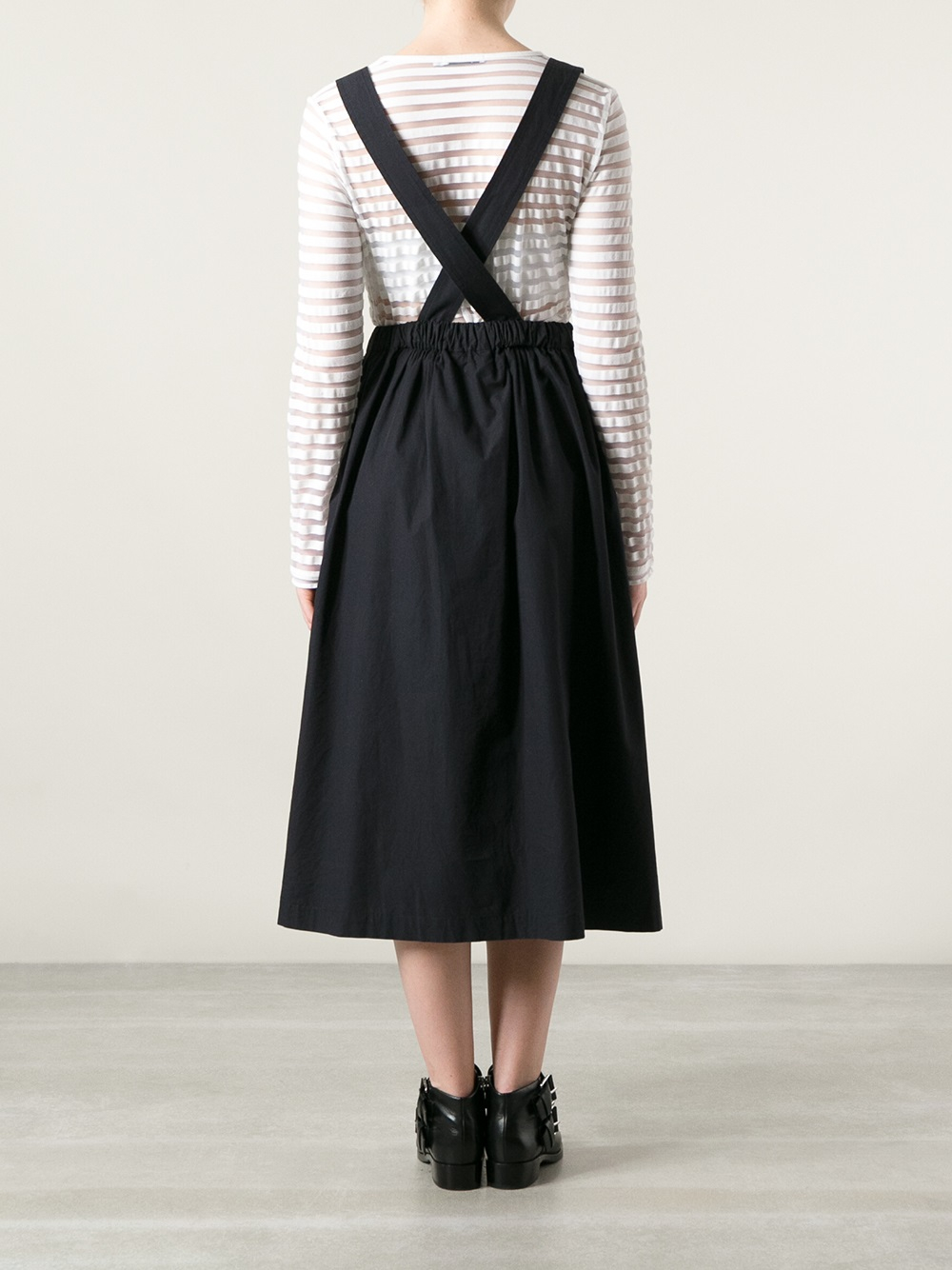 comme des garcons apron dress