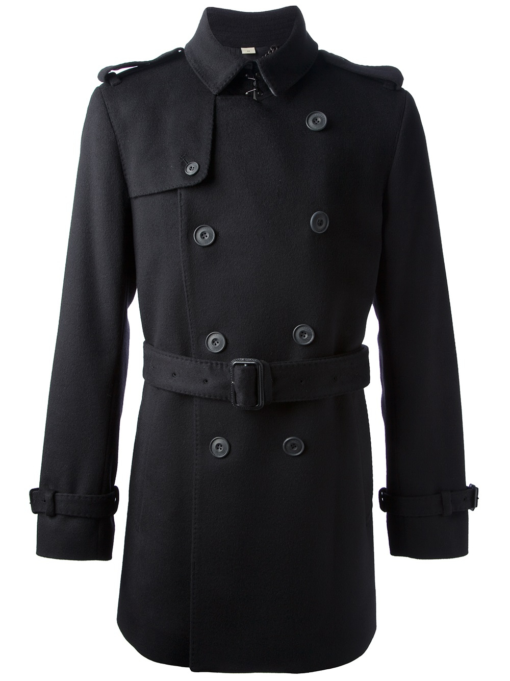 Burberry 'britton' Trench Coat in Black for Men | Lyst UK