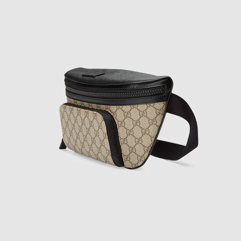 gucci supreme canvas belt bag