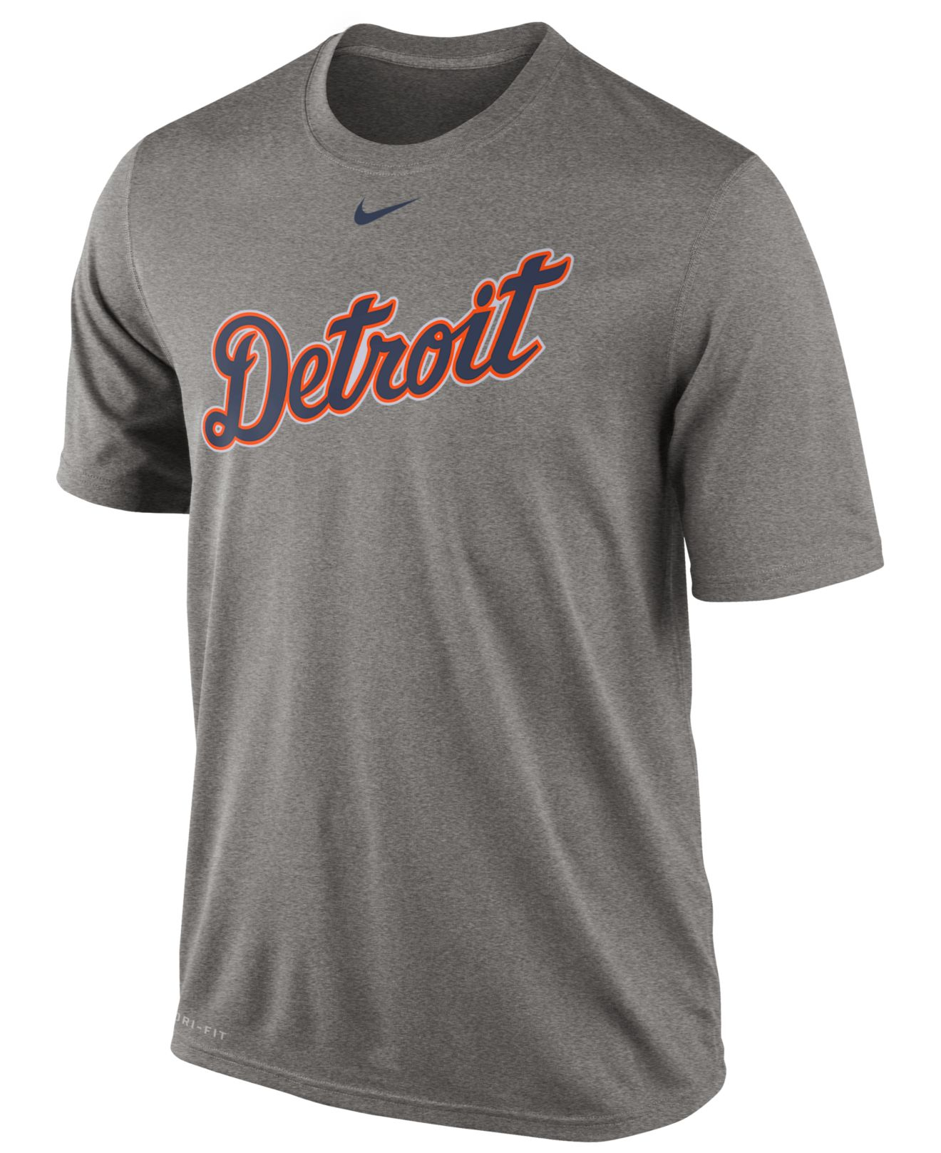 Nike Synthetic Men's Detroit Tigers Legend Wordmark T-shirt in Gray for Men - Lyst