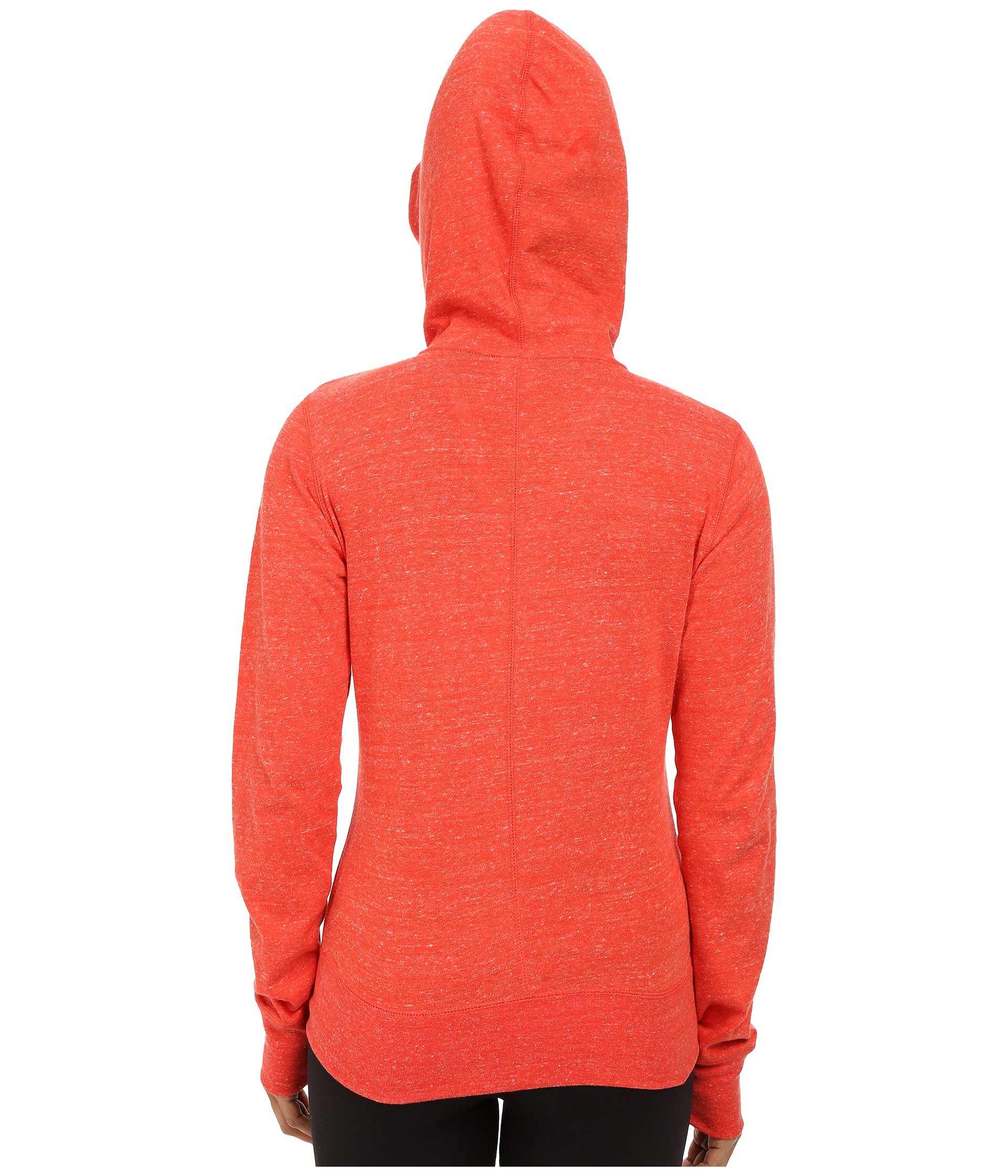 Nike Gym Vintage Full-zip Hoodie in Orange - Lyst