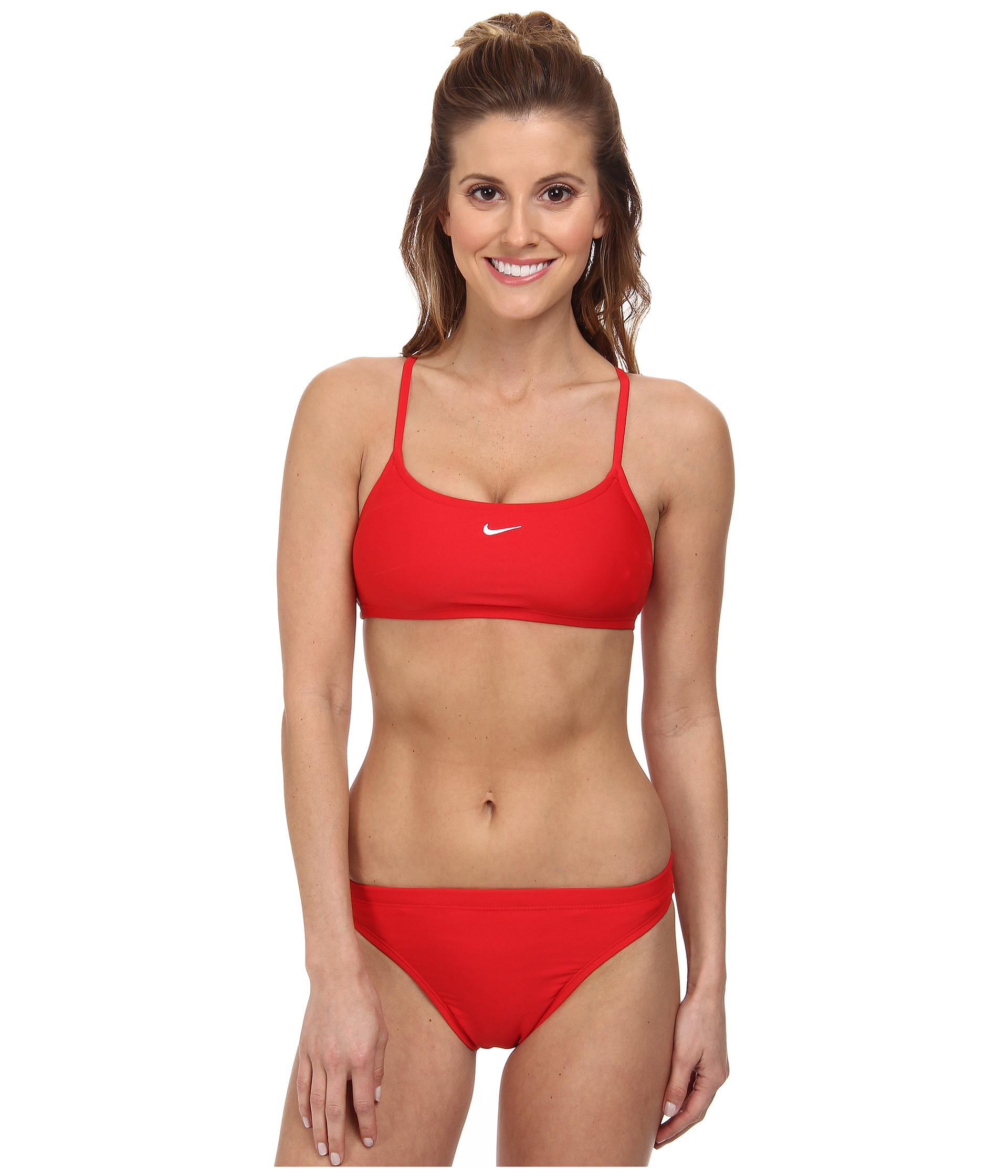 nike red bikini