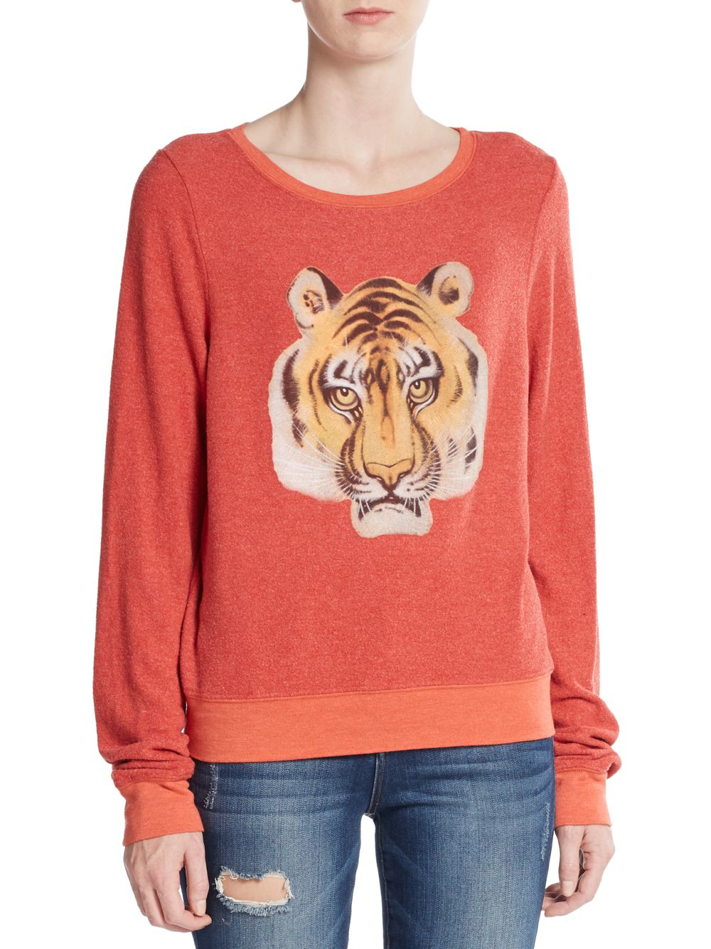 wildfox tiger sweatshirt