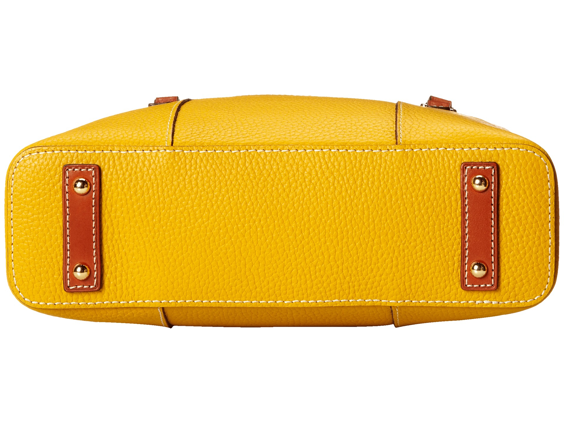 yellow dooney and bourke handbag