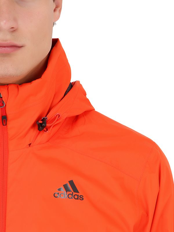 adidas Originals Waterproof Hardshell Outdoor Jacket in Orange for Men -  Lyst