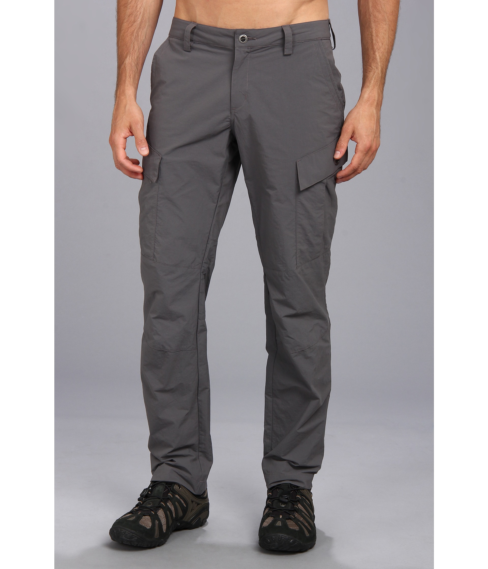 charcoal gray cargo pants