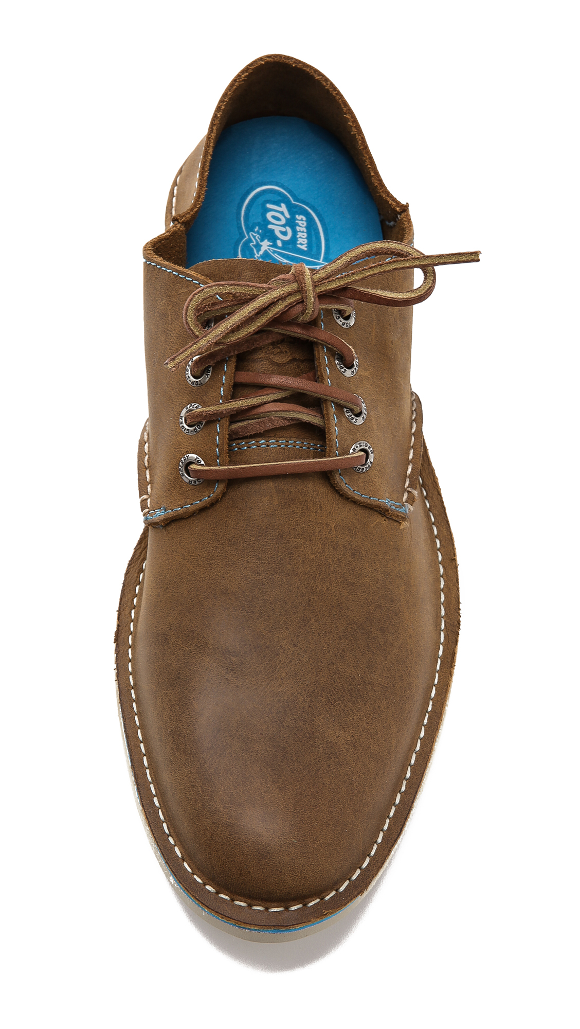 leather sperry